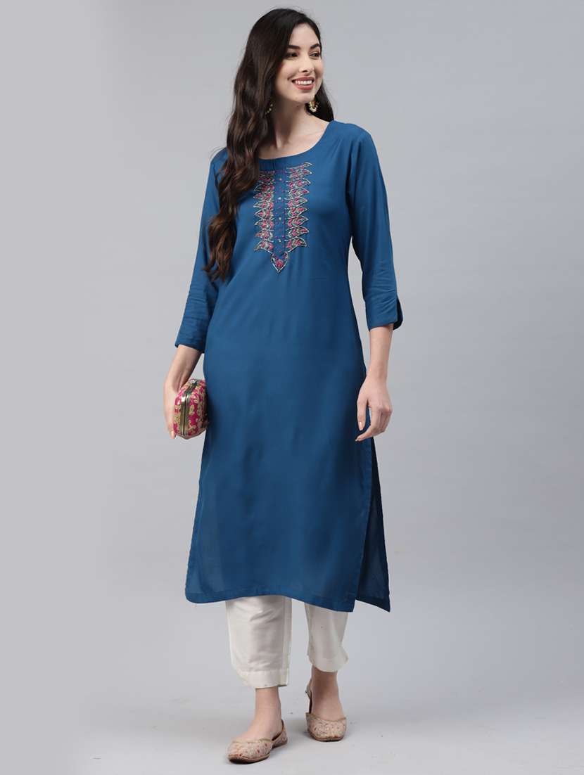women's straight kurta