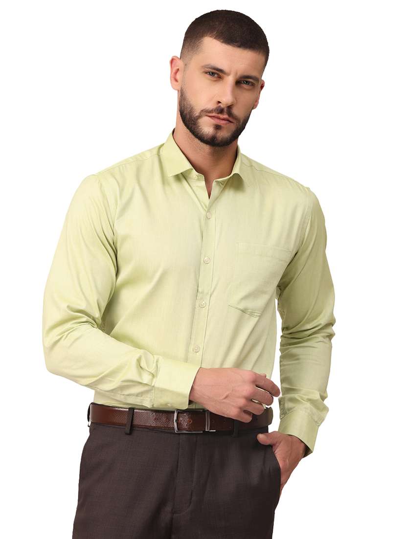 mens solids formal shirt