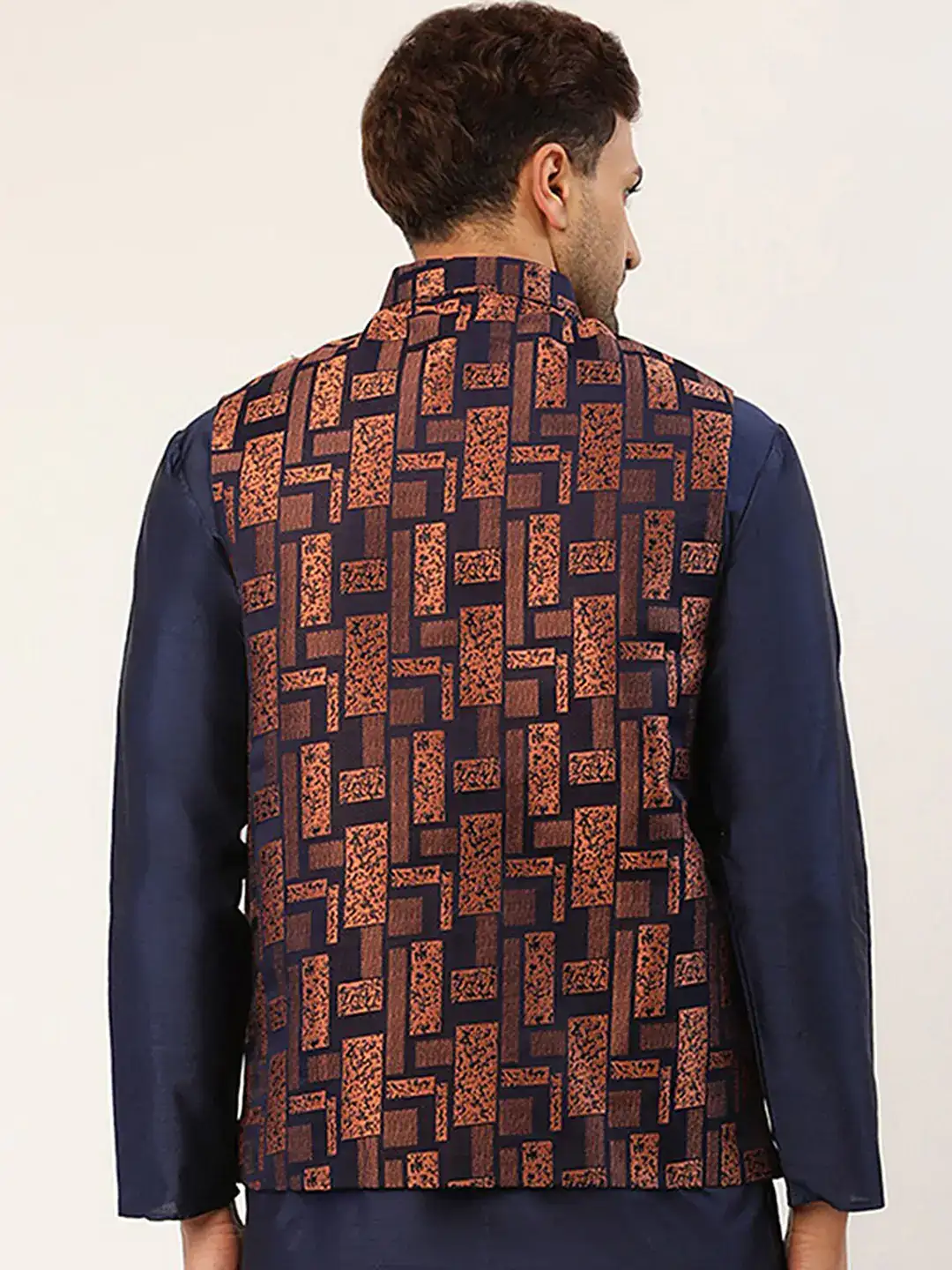 jompers men's bronze & navy blue  - 18320967 -  Standard Image - 2