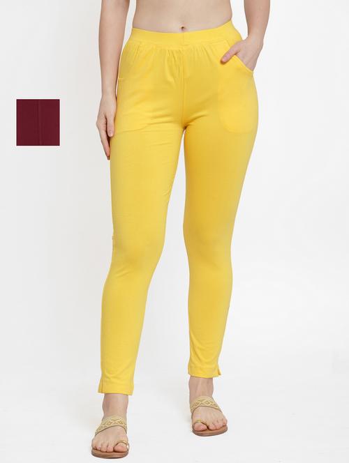 pack of 2 solid leggings - 18321101 - Standard Image - 0