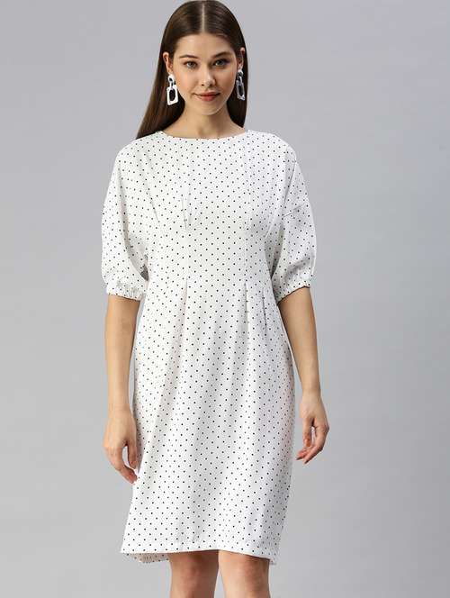women's self design dress - 18321838 - Standard Image - 0