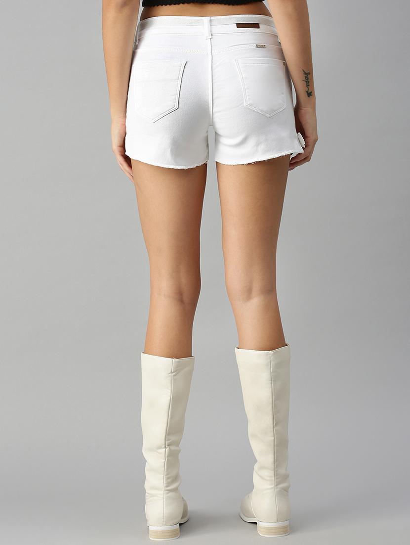 tie front solid short - 18322325 - Standard Image - 2