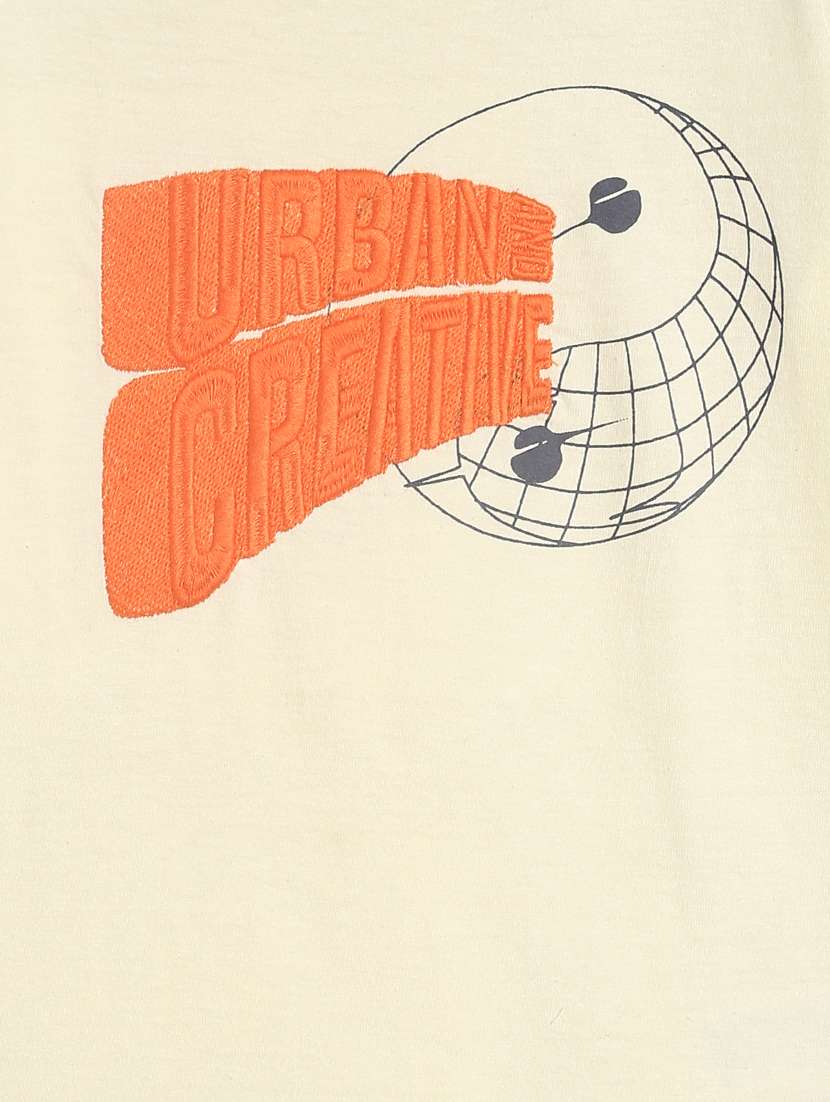 off-white printed t-shirt - 18322425 -  Standard Image - 2