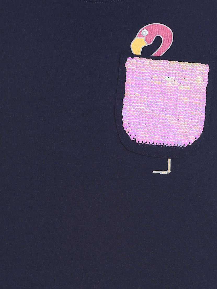 blue printed  regular tee - 18322585 -  Standard Image - 2