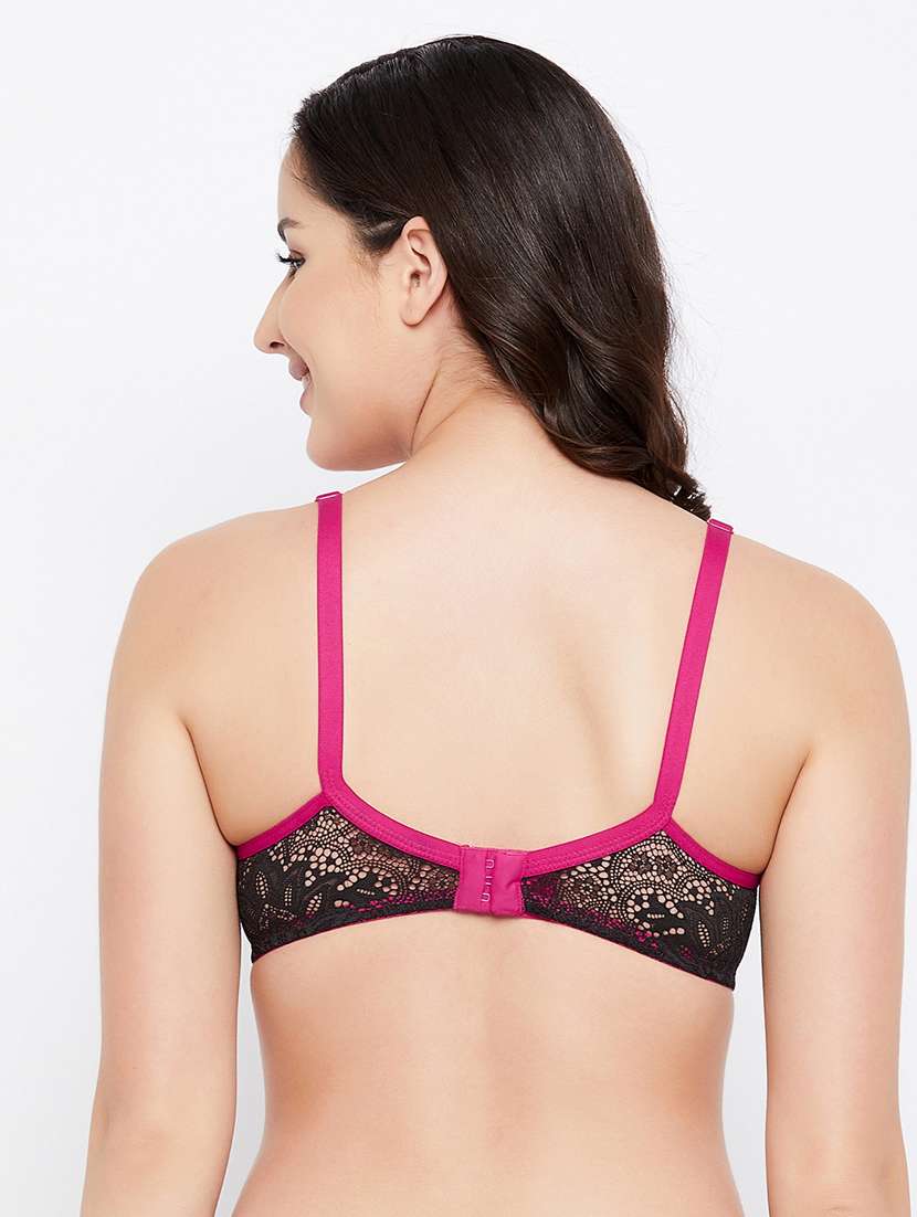 black lace regular bra - 18323893 -  Standard Image - 2