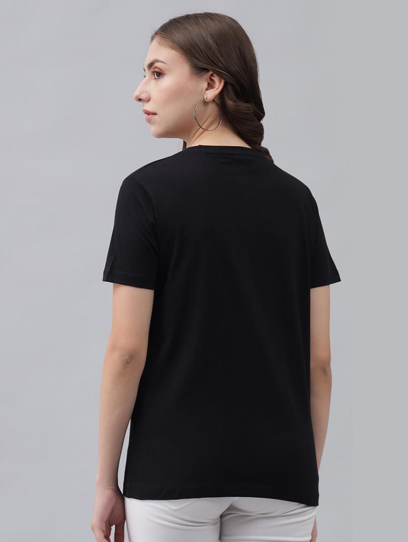 round neck solid tee - 18324506 - Standard Image - 2