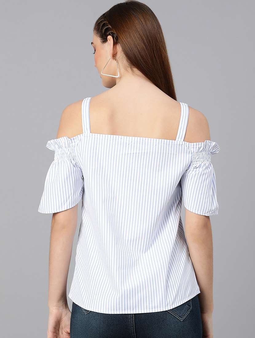 women's straight shoulder strap top - 18324564 -  Standard Image - 2