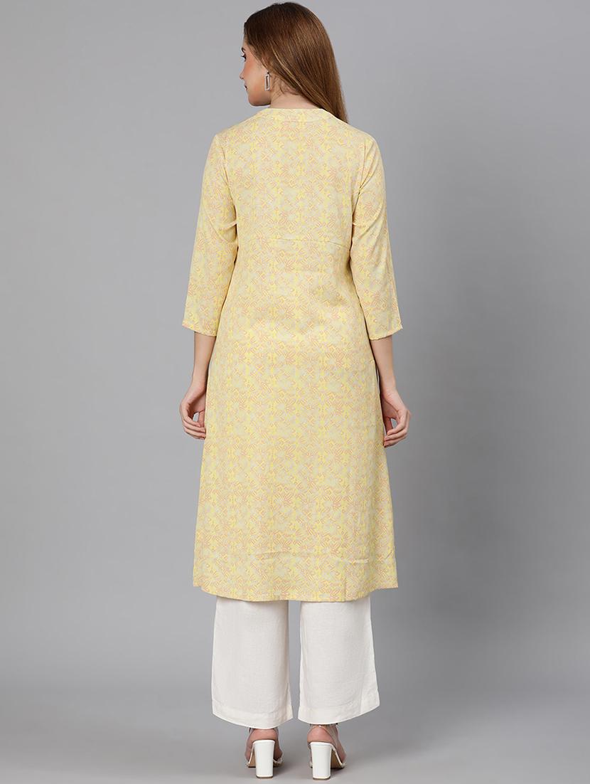 women's a-line kurta - 18324646 - Standard Image - 2