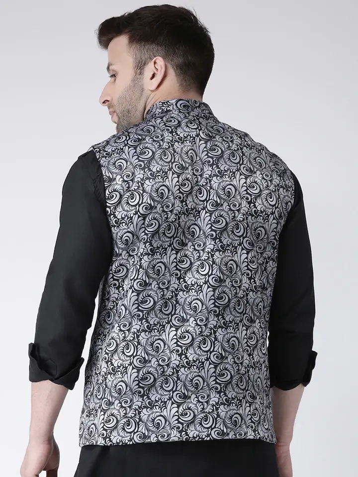 hangup men's black & white printed - 18325116 - Standard Image - 2