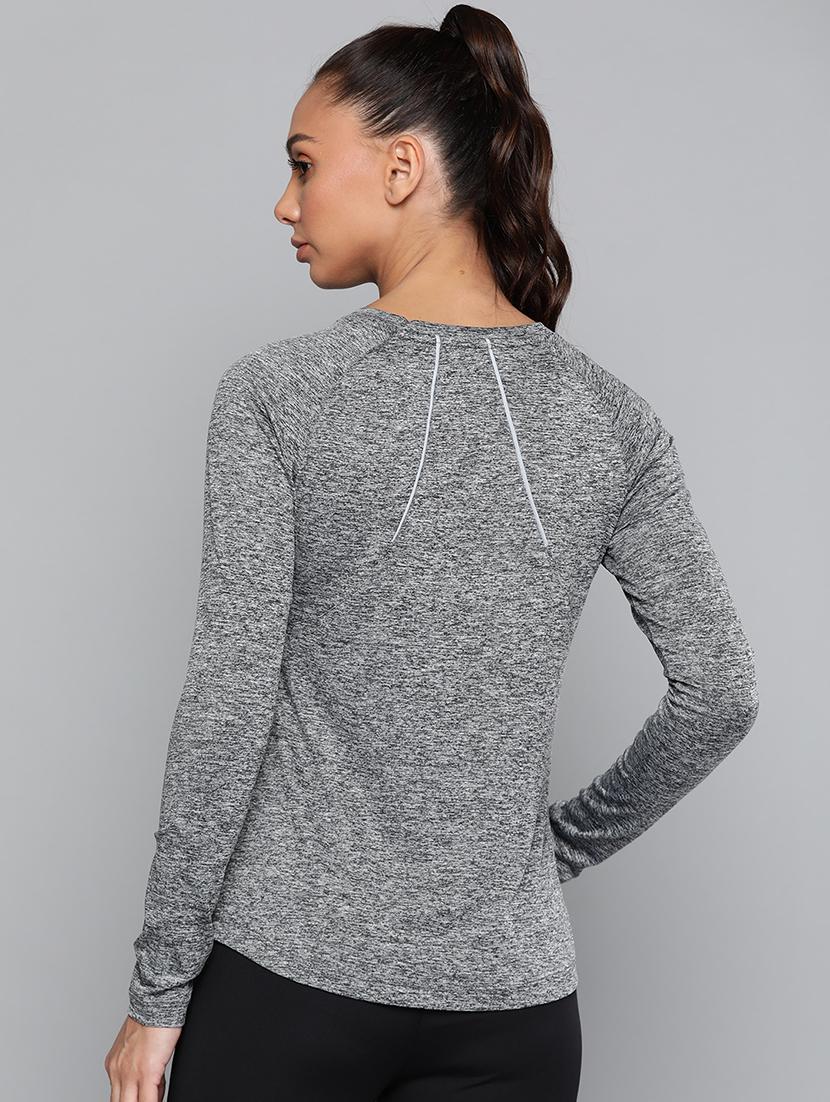 long sleeve solid regular tee - 18325147 - Standard Image - 2
