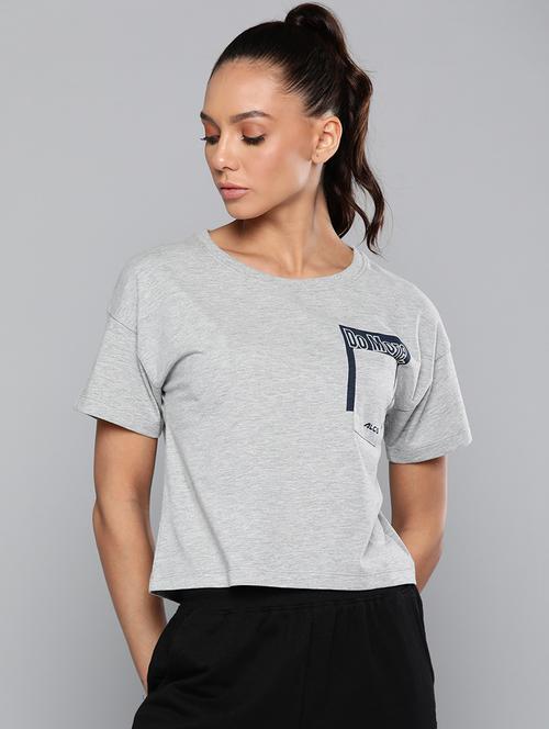 round neck printed regular tee - 18325152 -  Standard Image - 0