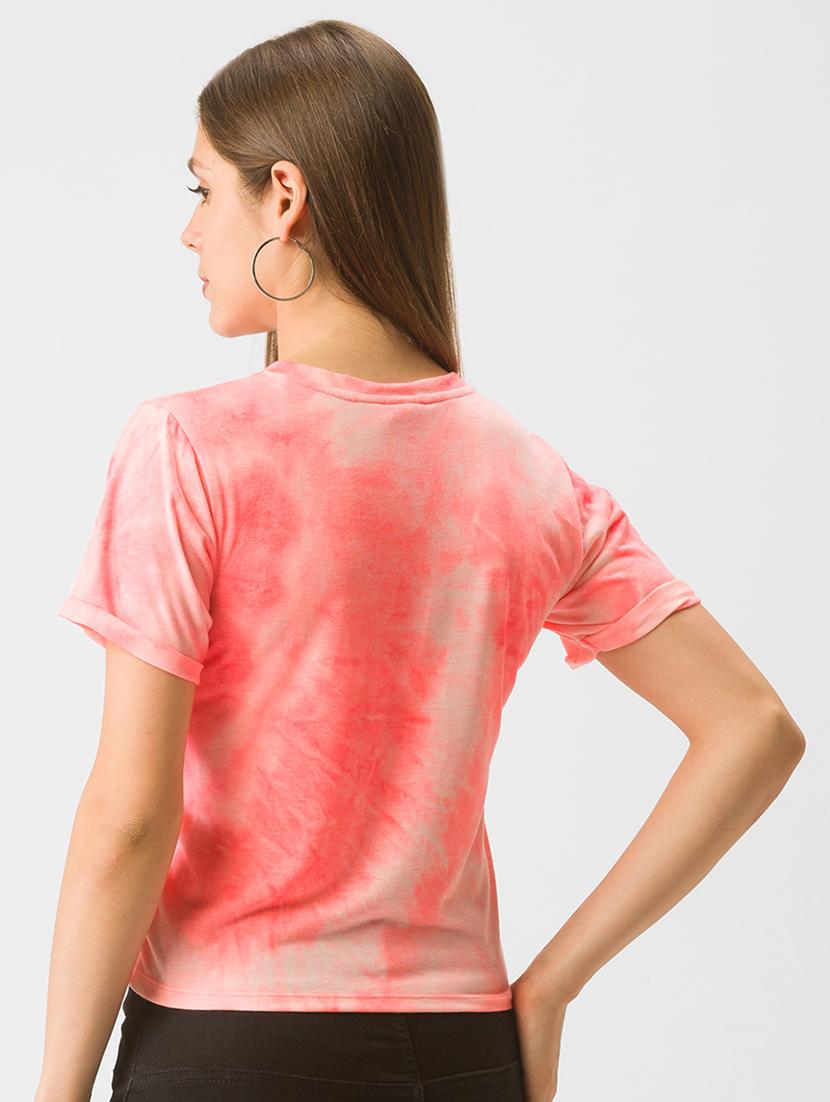 women's all over print crew neck t-shirt - 18326101 - Standard Image - 2