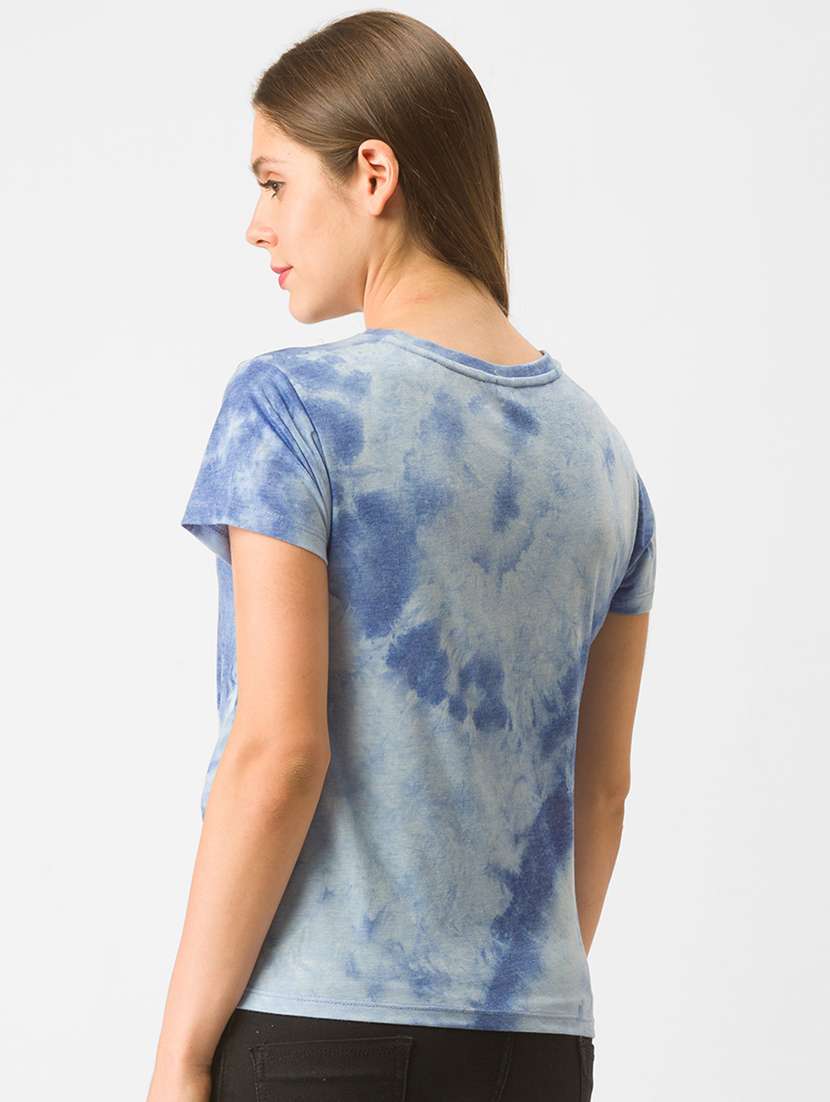 women's all over print crew neck t-shirt - 18326102 -  Standard Image - 2