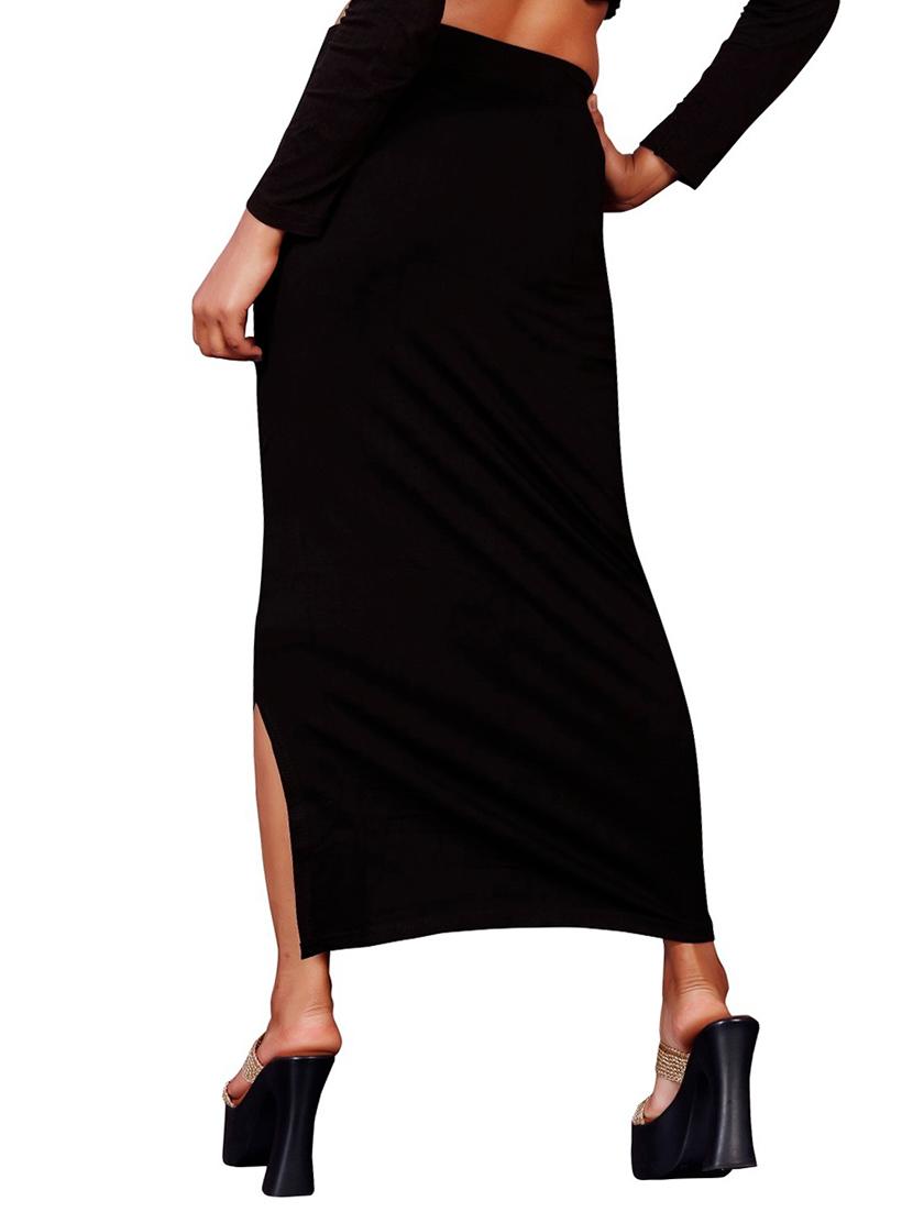 black solid saree shaper shapewear - 18326258 - Standard Image - 2