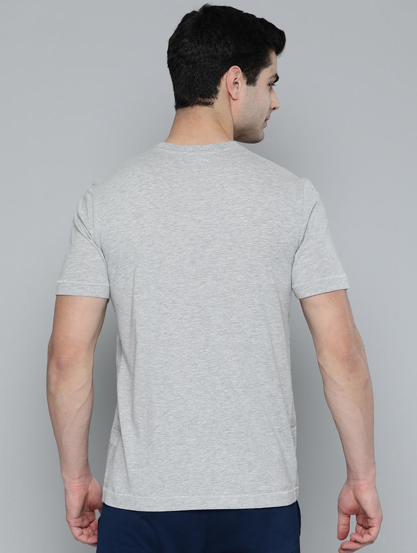 grey melange t-shirt - 18326512 - Standard Image - 2