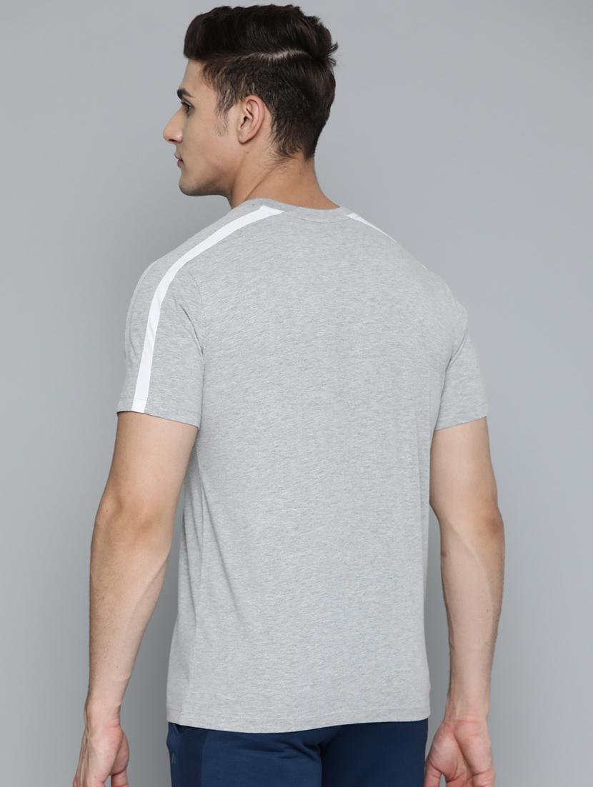 grey melange t-shirt - 18326516 - Standard Image - 2