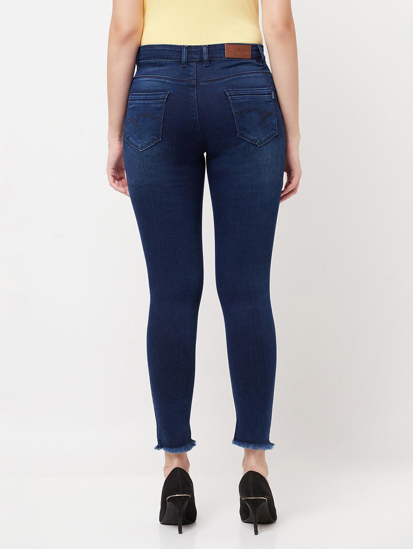 women's plain skinny fit jeans - 18328624 - Standard Image - 2