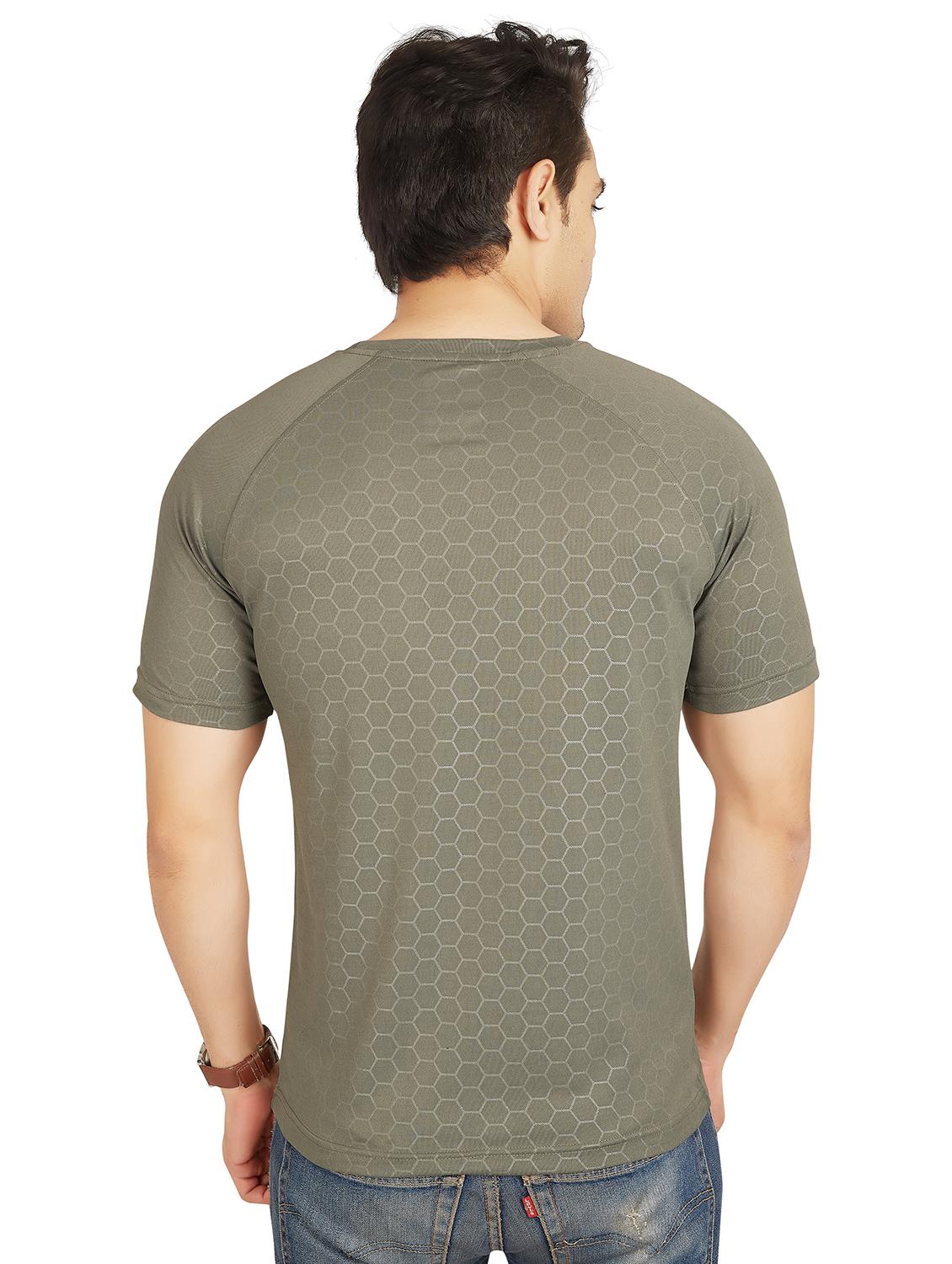 grey solid t-shirt - 18328977 - Standard Image - 2