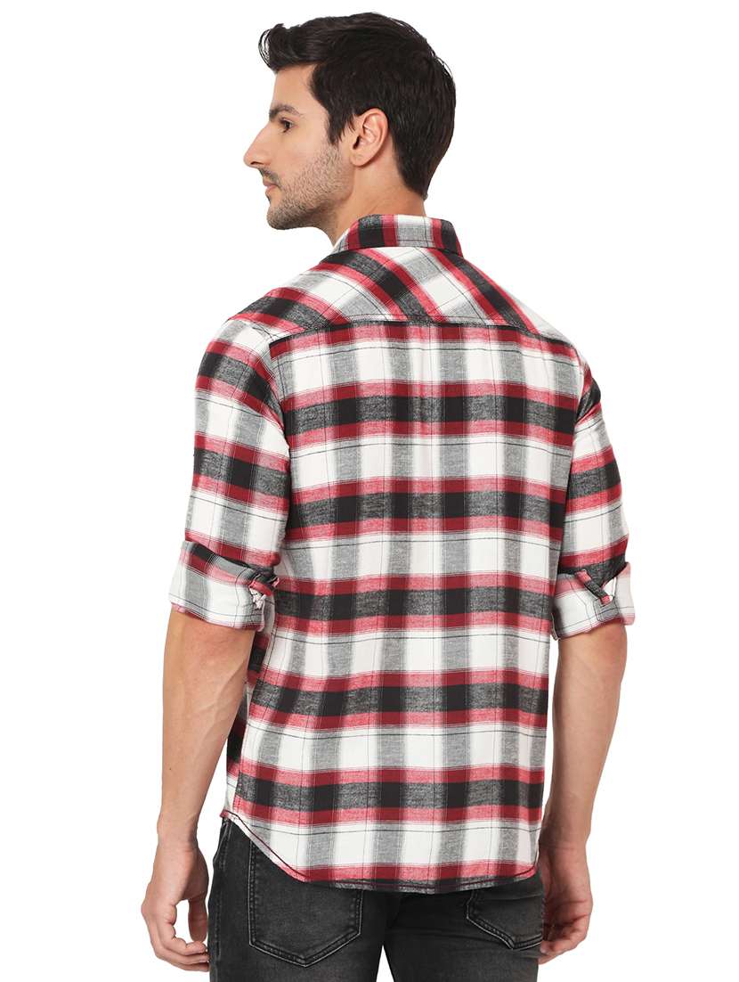 red checked casual shirt - 18329576 -  Standard Image - 2