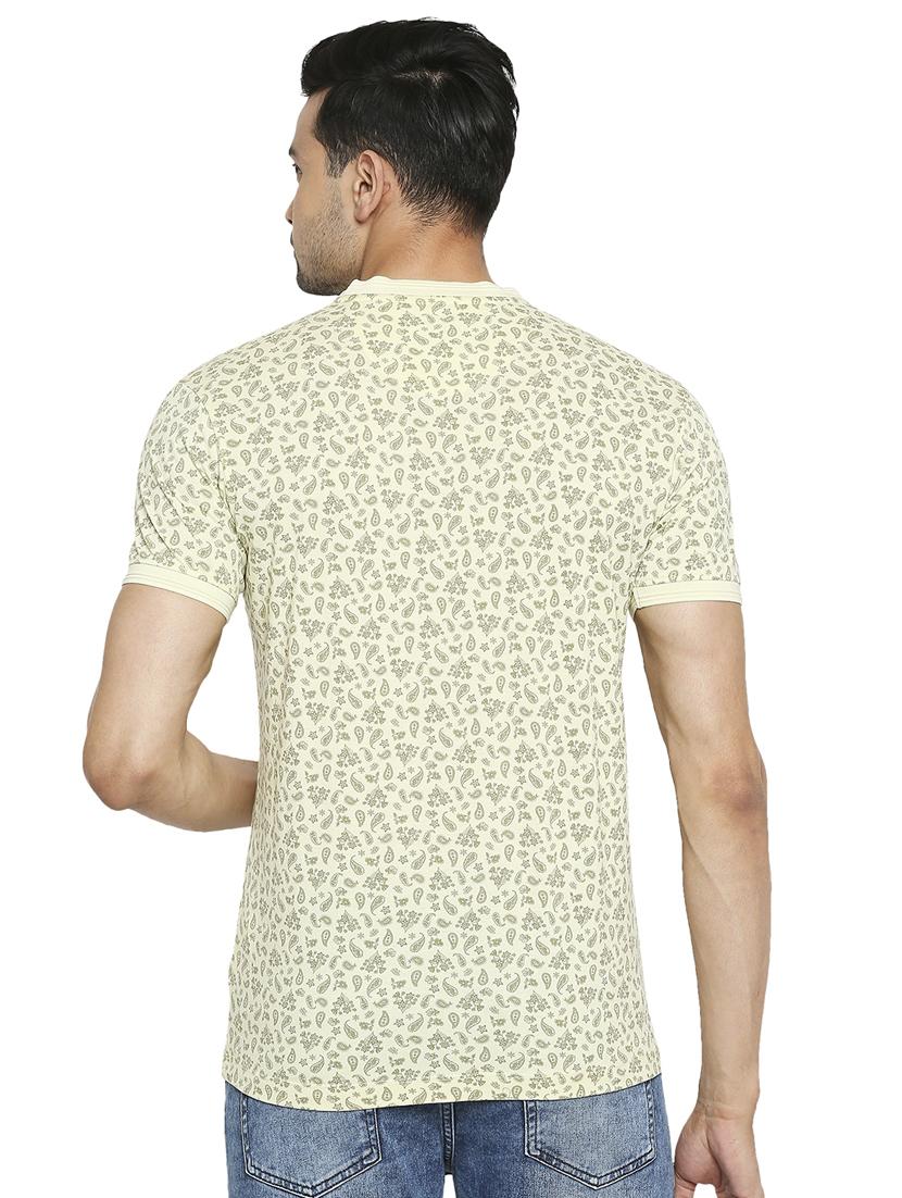 yellow floral polo t-shirt - 18329884 - Standard Image - 2