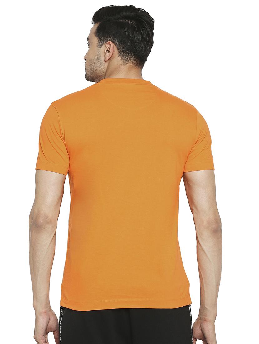 orange front print t-shirt - 18329961 - Standard Image - 2