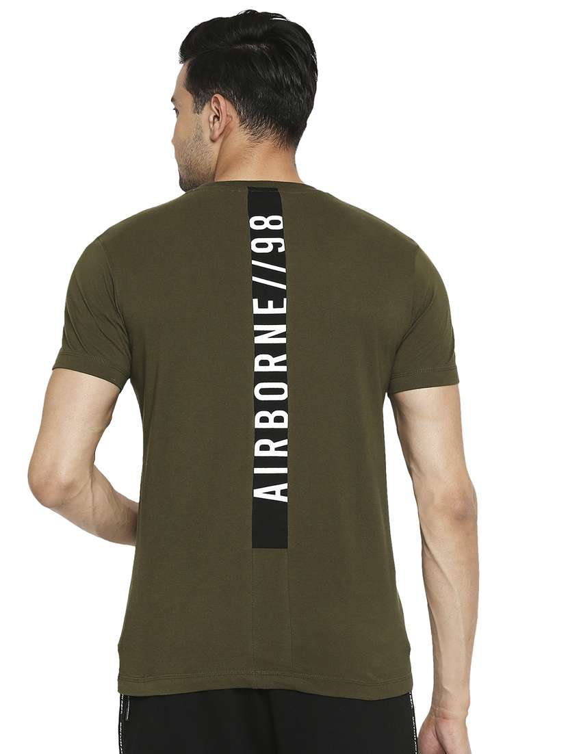 green solid t-shirt - 18329966 - Standard Image - 2