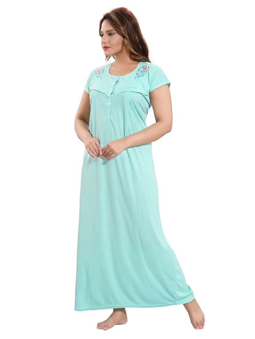 green cotton maternity wear - 18330162 -  Standard Image - 2