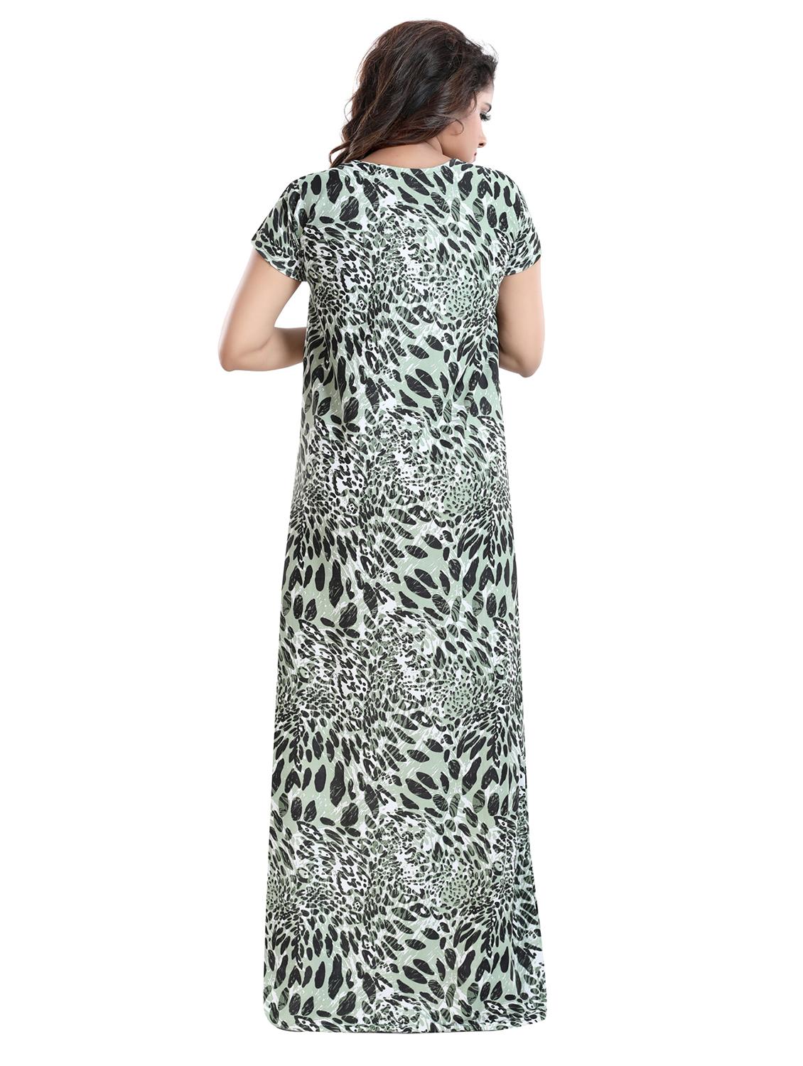 green satin maternity wear - 18330222 - Standard Image - 2