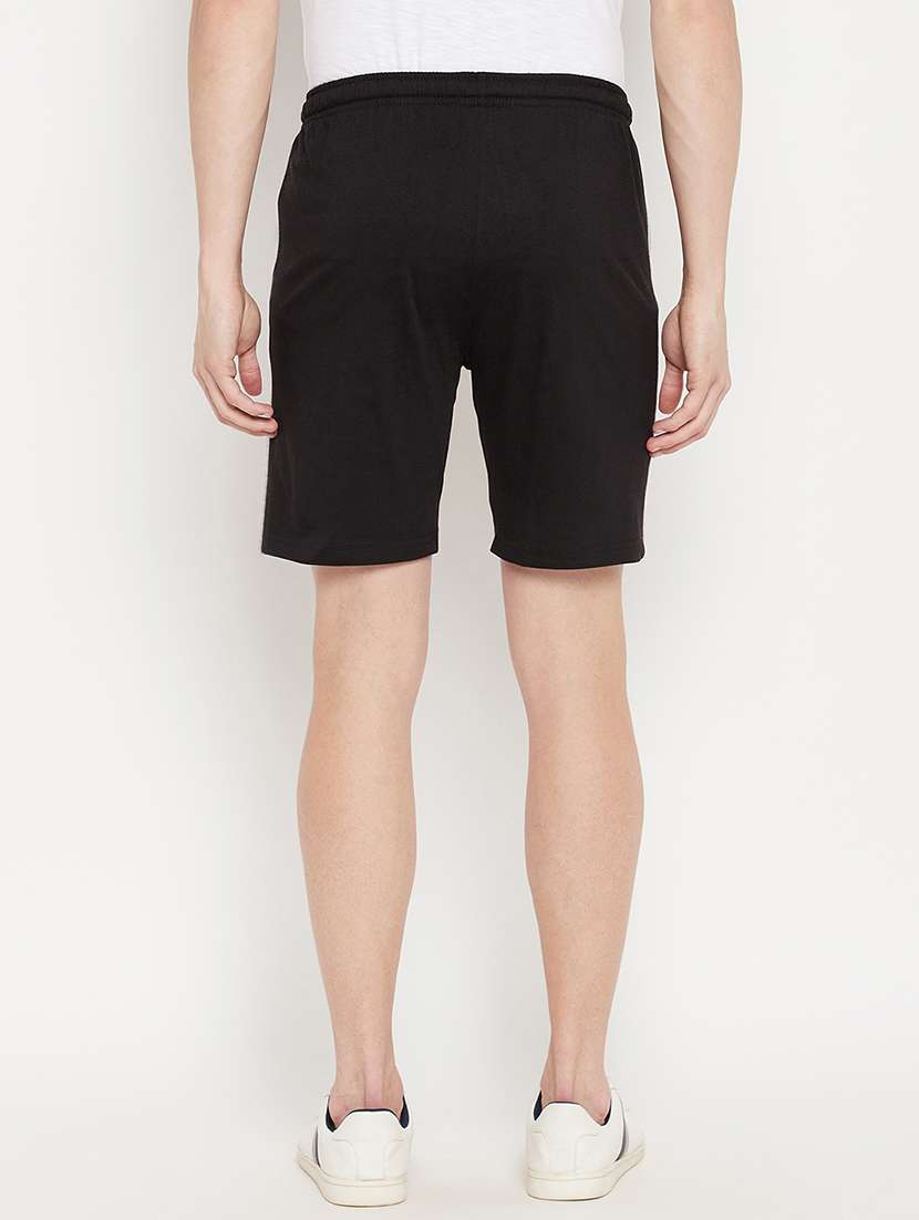 black side taped shorts - 18330393 -  Standard Image - 2