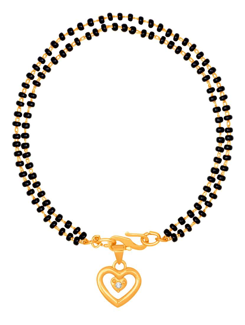 black gold plated beaded bracelet