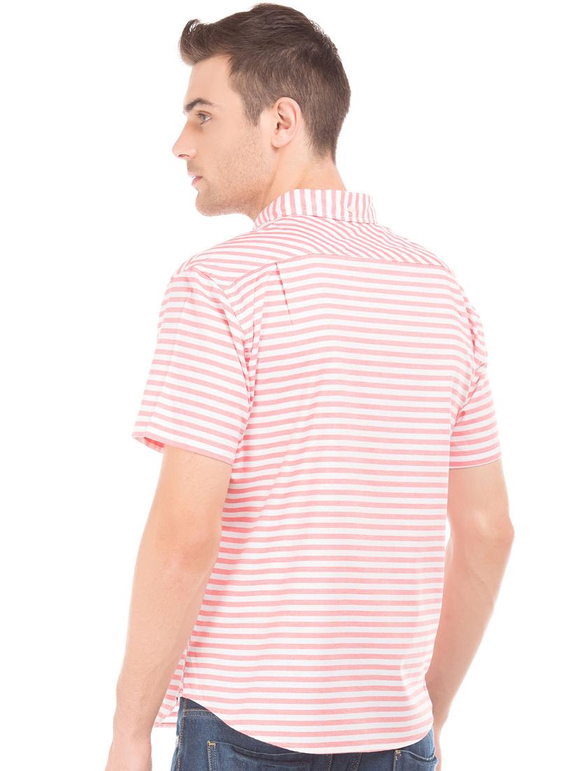 red striped casual shirt - 18332083 - Standard Image - 2