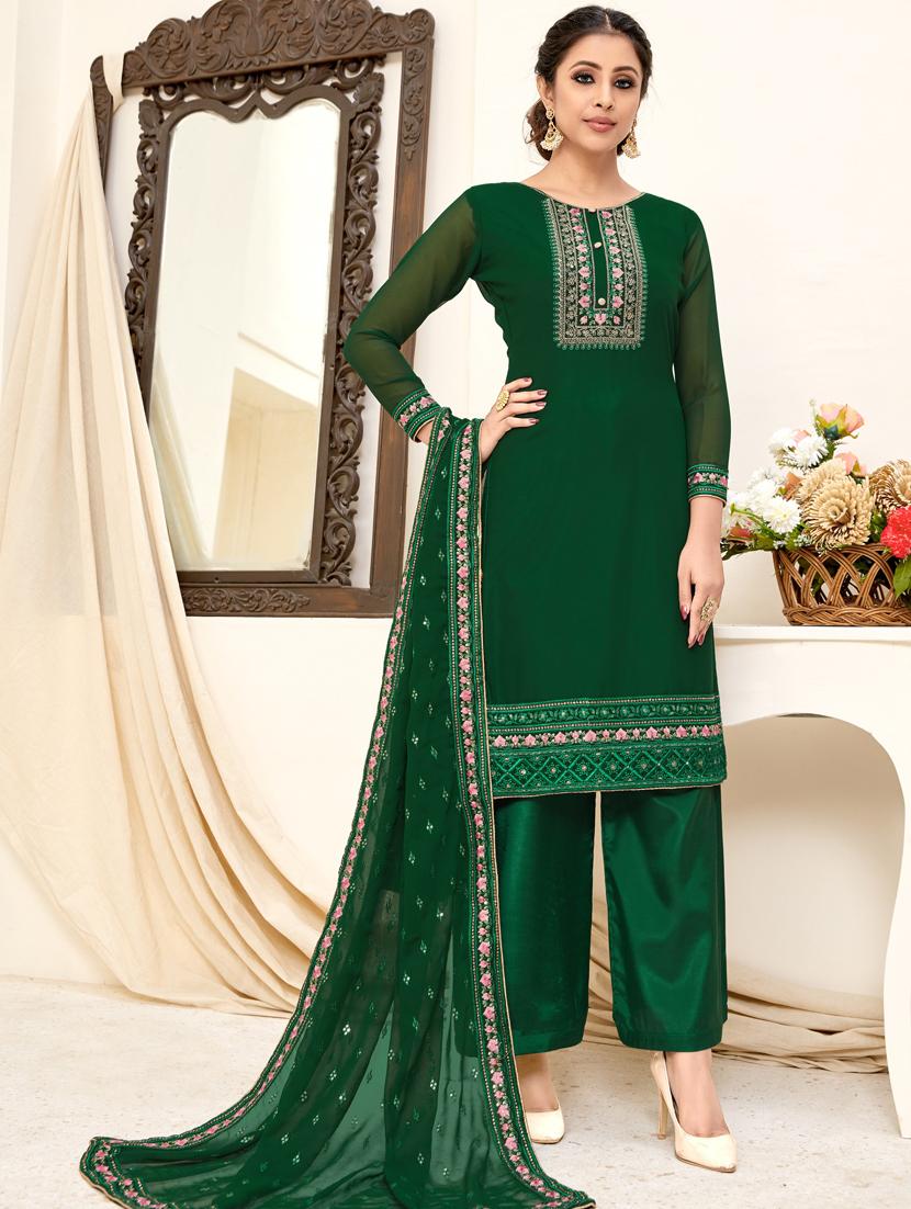 embroidered unstitched suit set - 18333337 - Zoom Image - 0