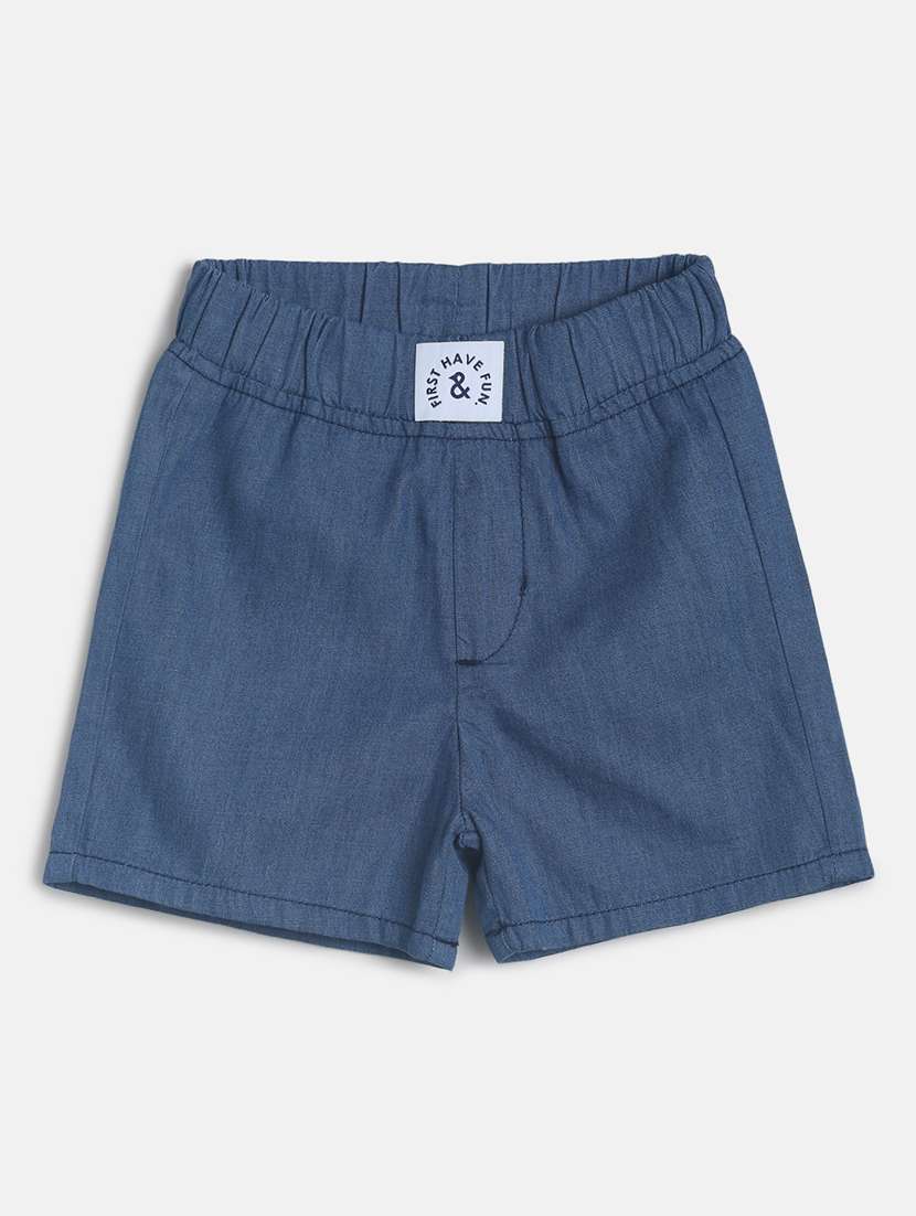 blue solid three fourth
