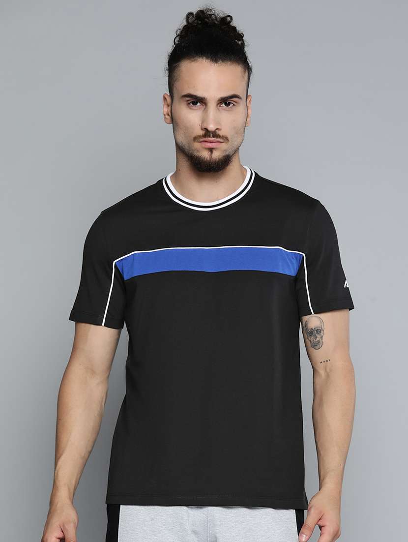 men striped short sleeve t-shirt