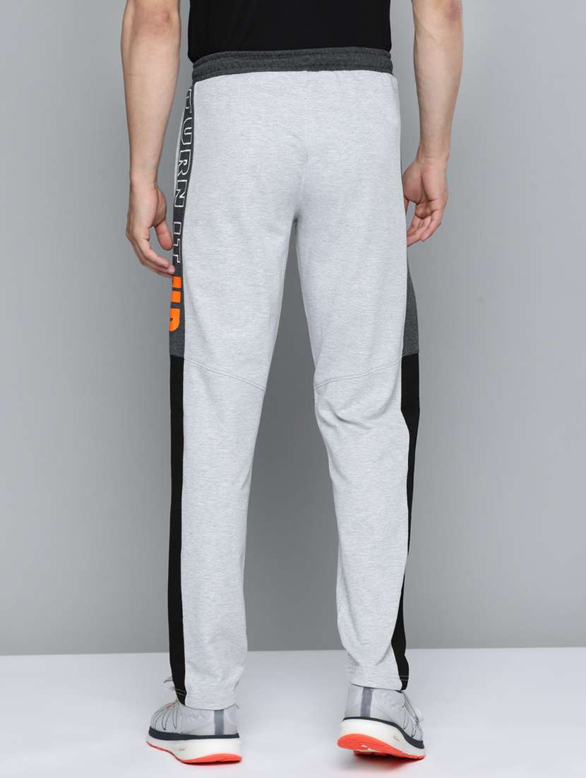 grey side taped full length track pant - 18334890 -  Standard Image - 2