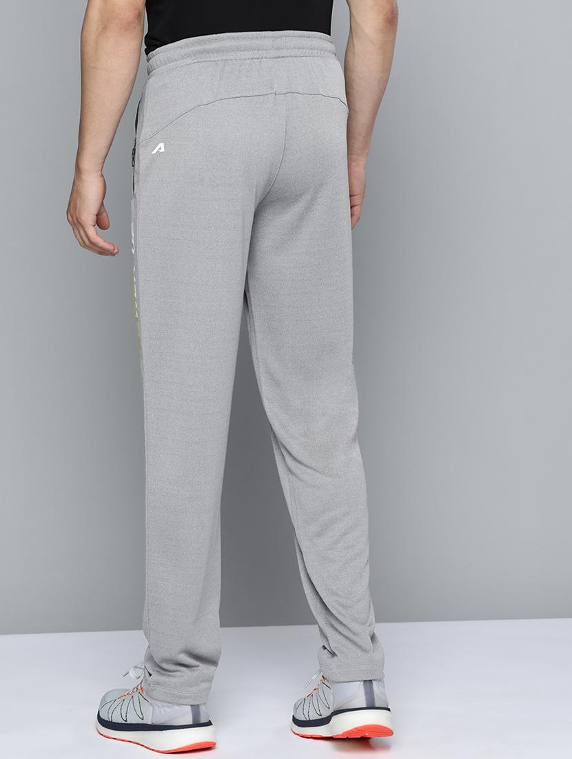 grey solid full length track pant - 18334893 - Standard Image - 2