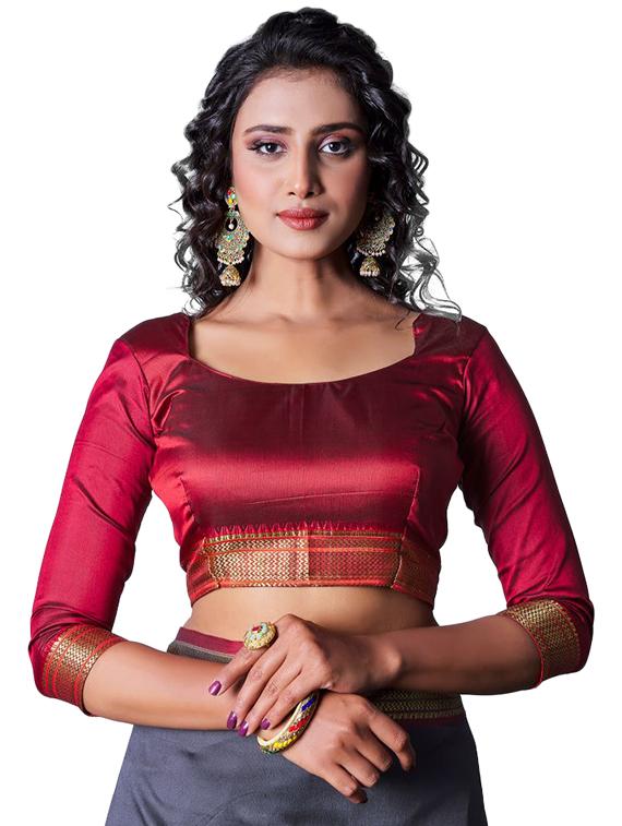 jacquard work banarasi saree - 18335744 - Standard Image - 2