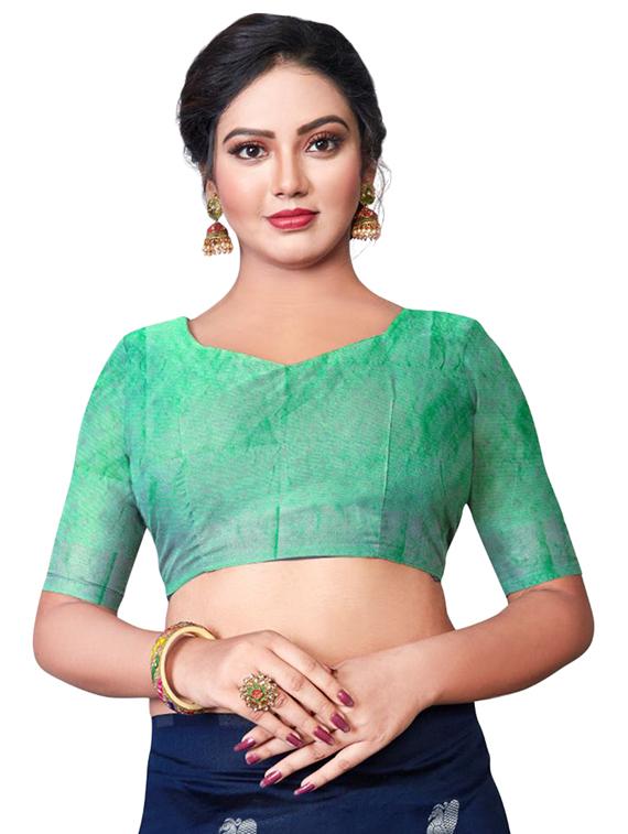jacquard work banarasi saree with blouse - 18335773 - Standard Image - 2