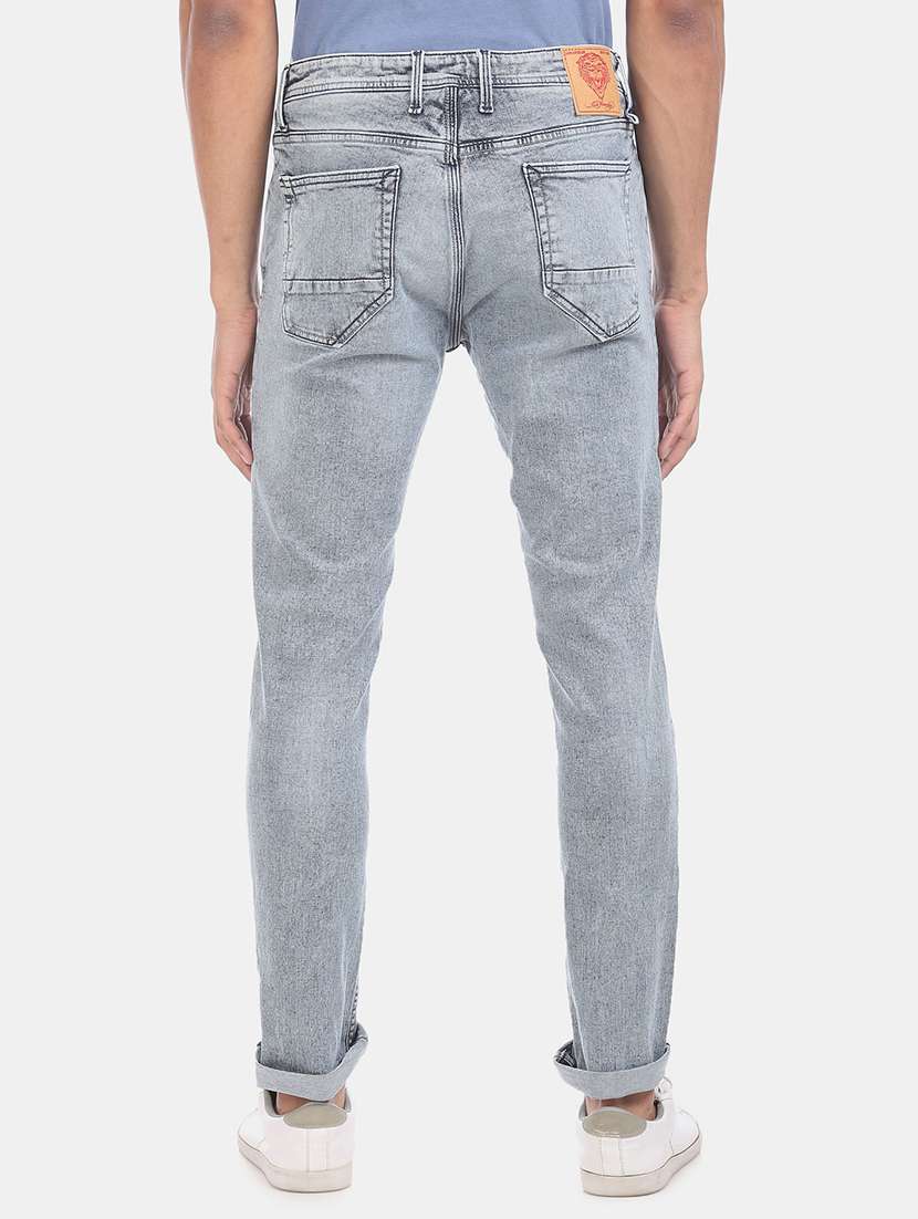 light blue stone washed denim jean - 18336339 -  Standard Image - 2