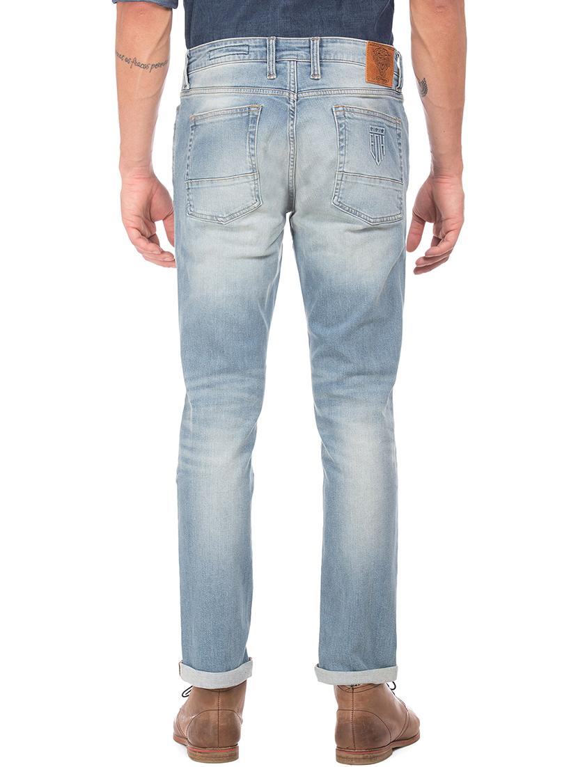 light blue stone washed denim jean - 18336819 - Standard Image - 2