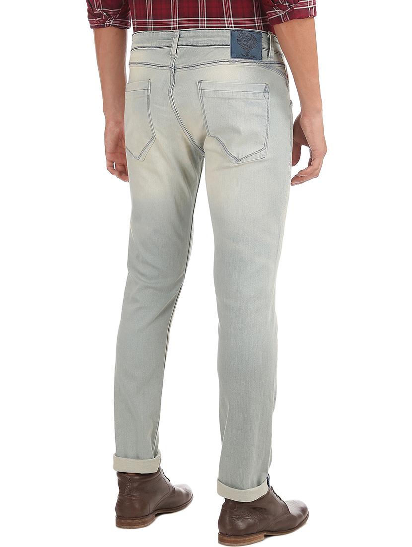light blue stone washed denim jean - 18336833 - Standard Image - 2