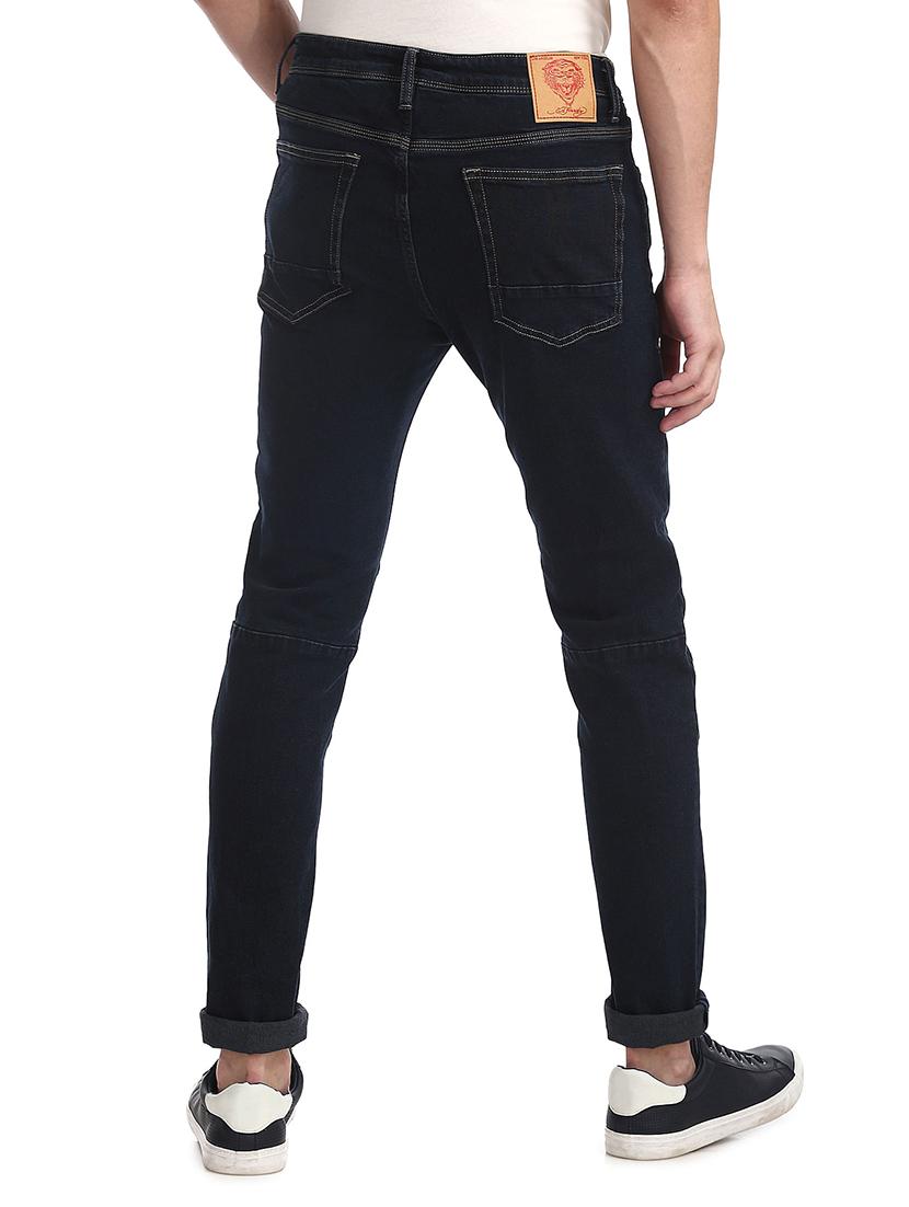 dark blue solid washed jean - 18336851 - Standard Image - 2