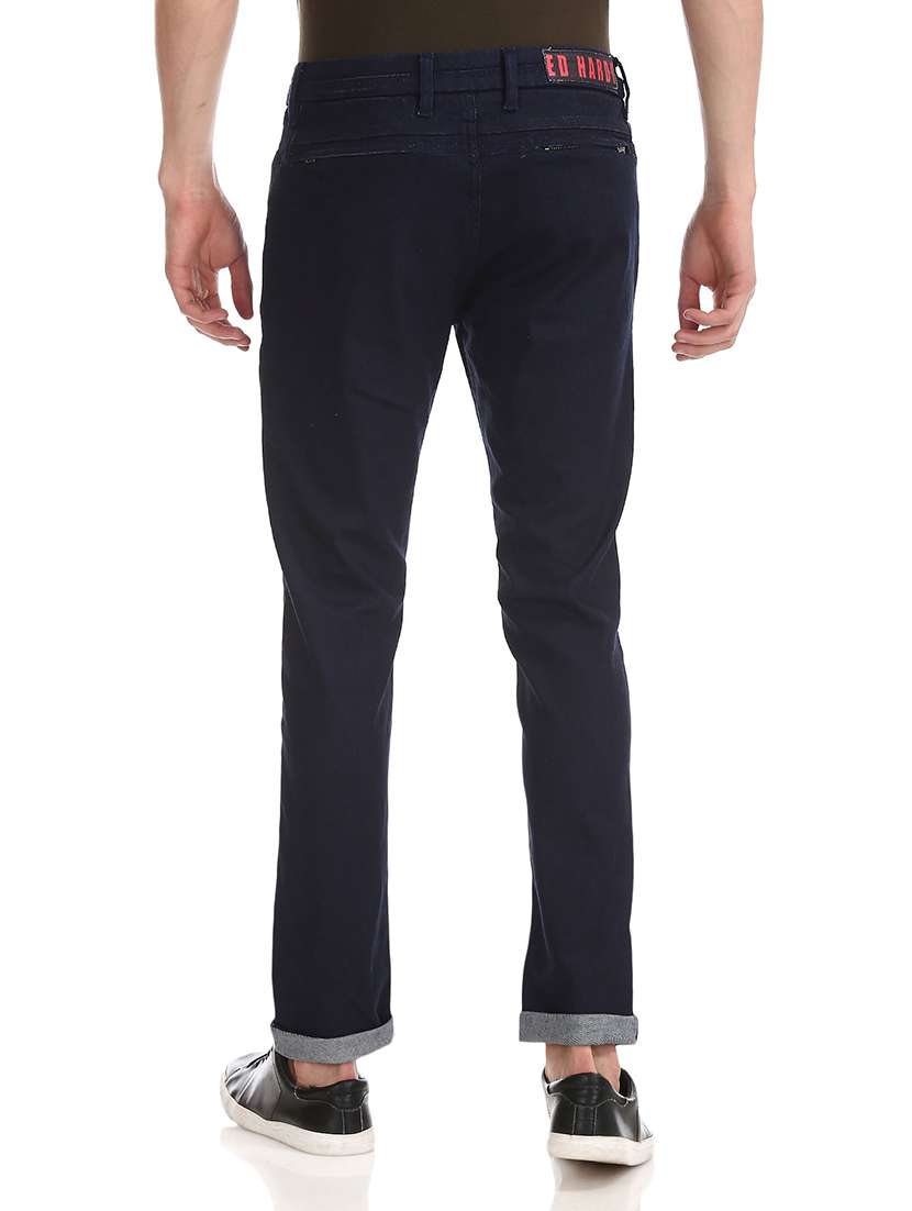 dark blue solid washed jean - 18336854 - Standard Image - 2
