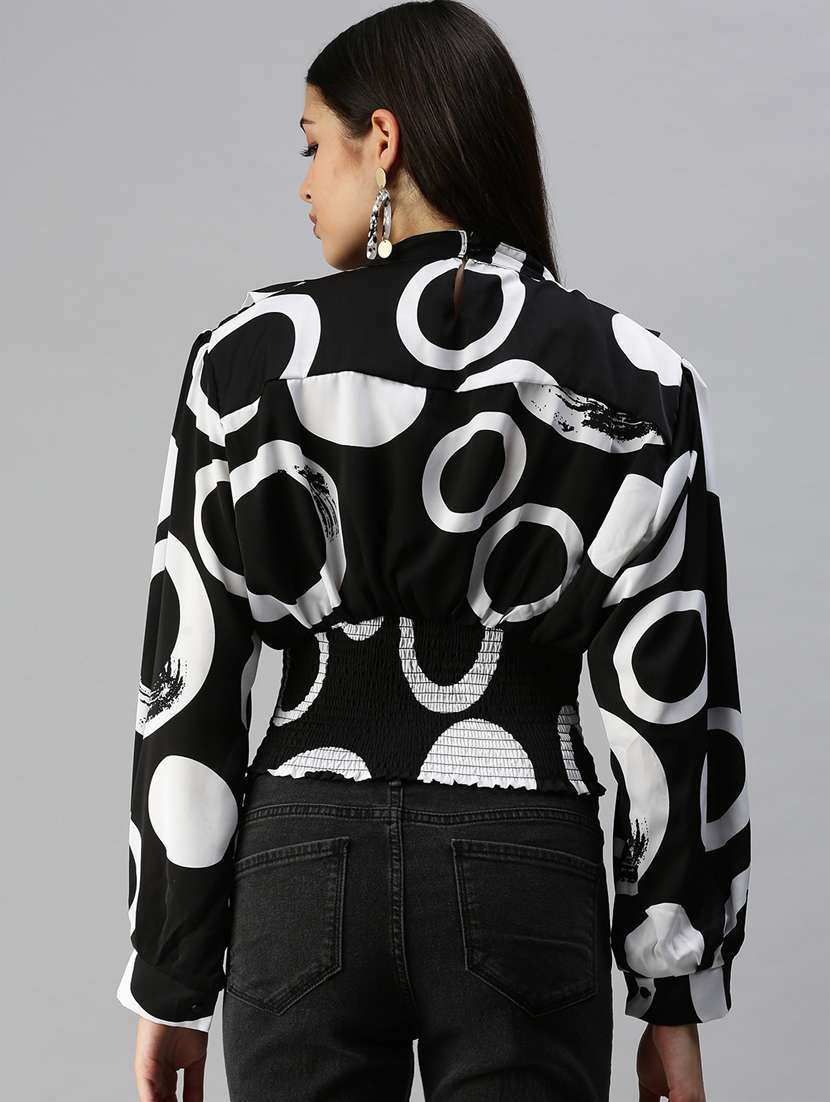 women's crop key hole neck top - 18337175 -  Standard Image - 2