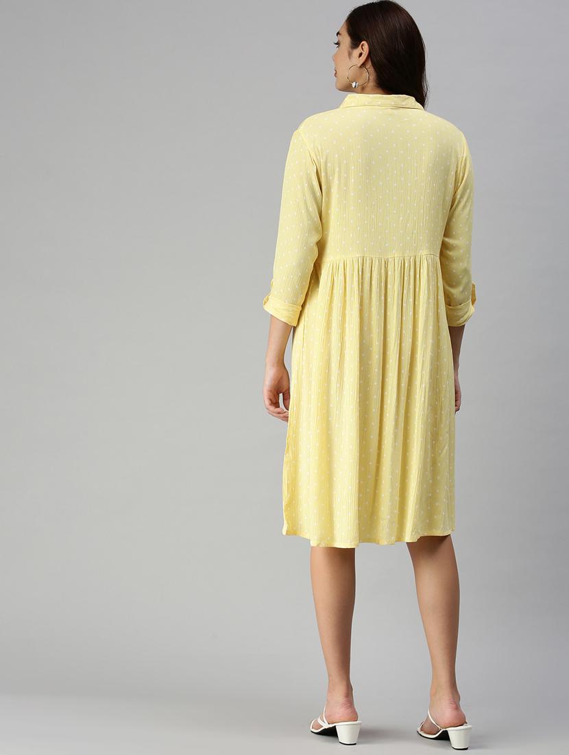 button up polka dot shirt dress - 18337280 - Standard Image - 2