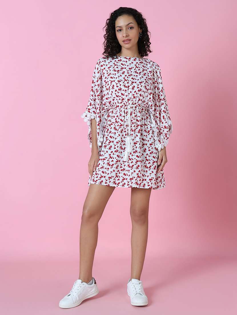 women's fit & flare floral dress