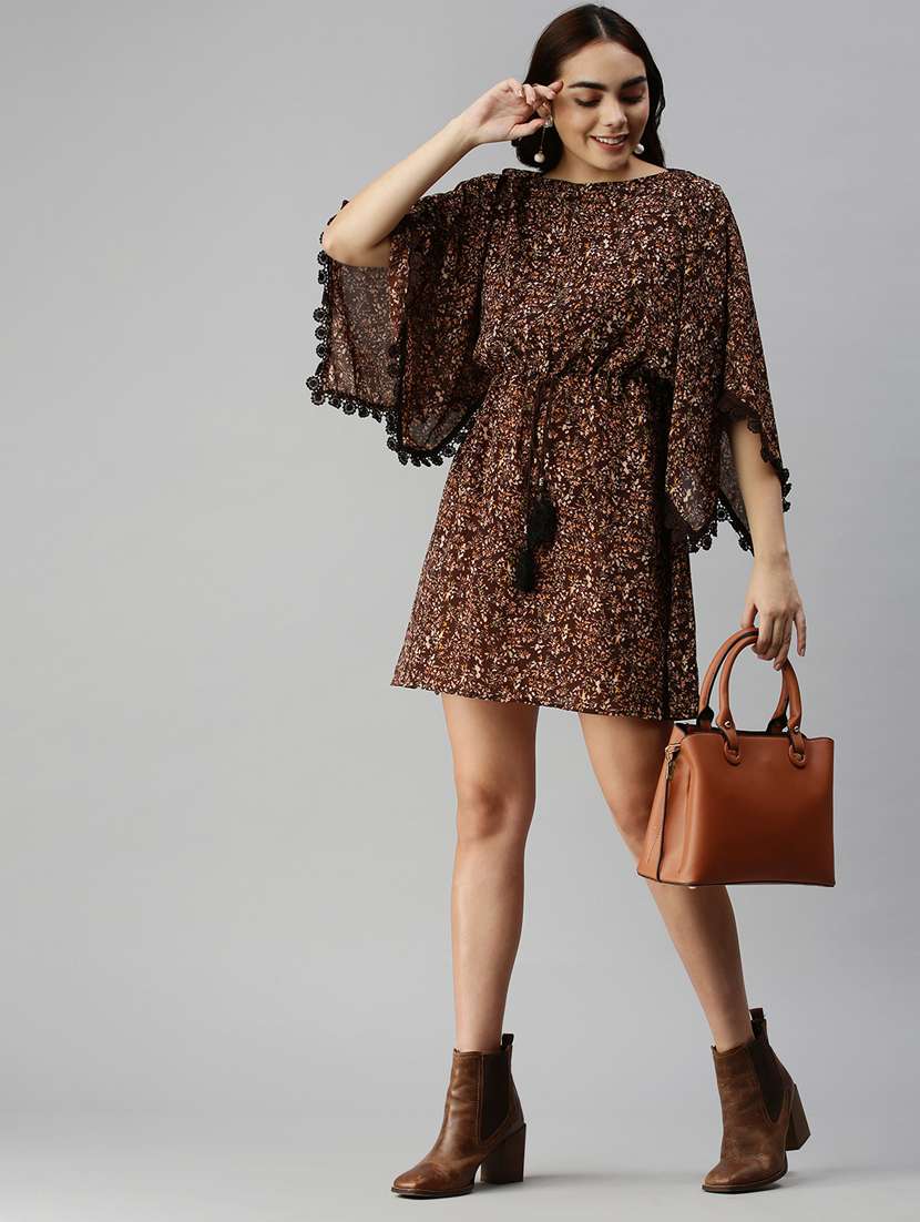 Women's Tiered Dress Floral Dress