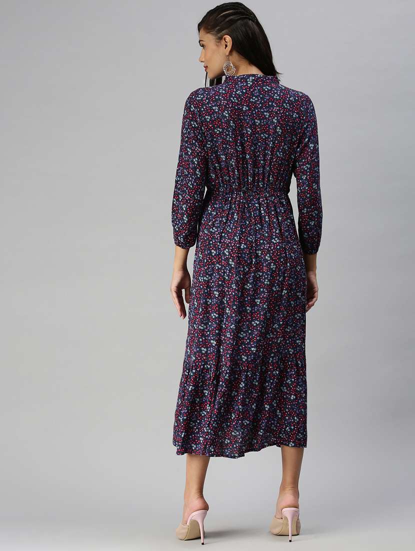 women's tiered dress floral dress - 18337307 -  Standard Image - 2