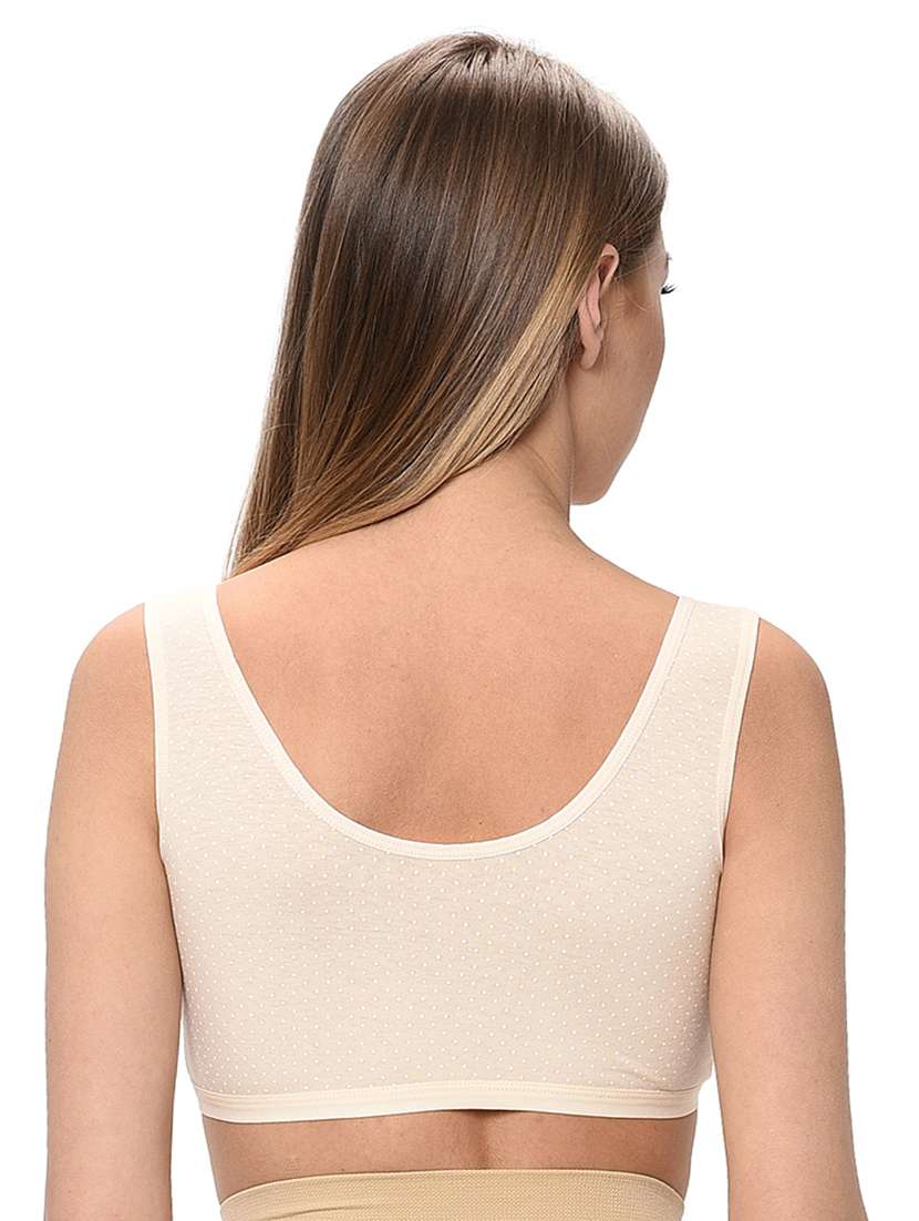 yellow printed sports bra - 18339391 -  Standard Image - 2