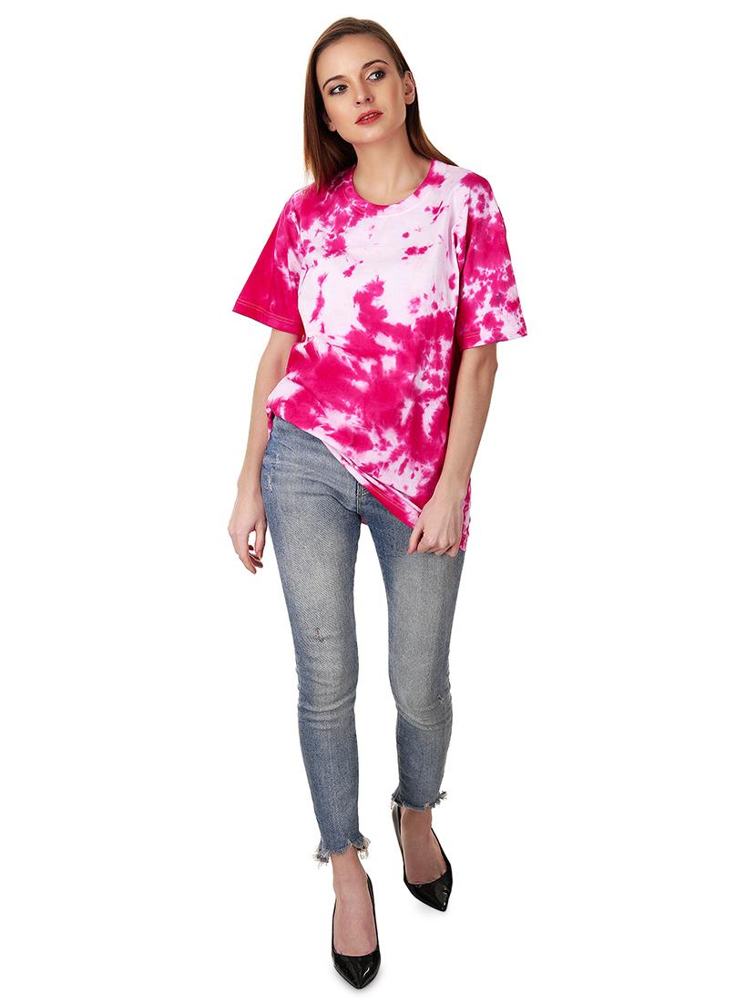 women's all over print crew neck t-shirt - 18339912 - Standard Image - 2